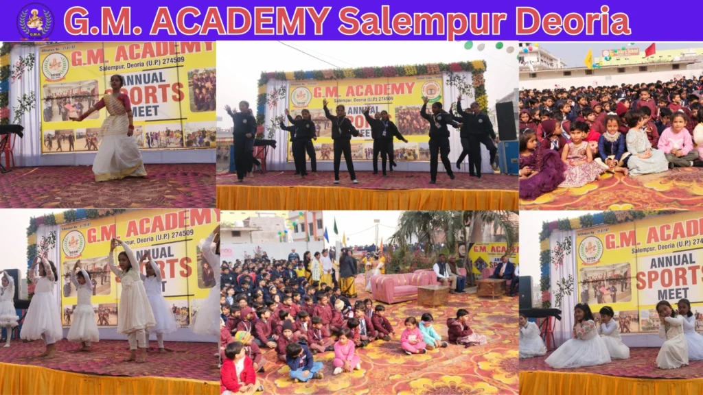 शिक्षा एवं खेल के साथ सर्वांगीण विकास में जी.एम.एकेडमी की भूमिका सराहनीय- नवनियुक्त लेफ्टिनेंट विवेक कुमार यादव 4 gm academy