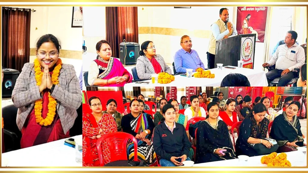 जी.एम.एकेडमी मे हर्षोल्लास से मनाया गया अंतर्राष्ट्रीय महिला दिवस 5 gma salempur