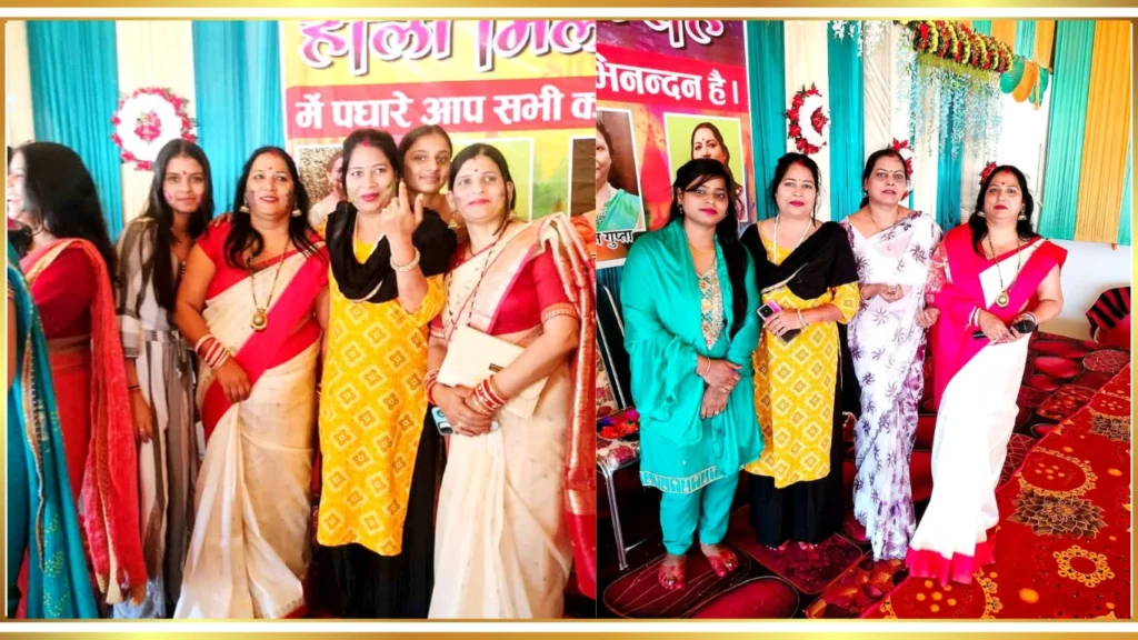 उत्सव मैरेज हॉल, महदहा मेन रोड सलेमपुर में सदाबहार महिला ग्रुप द्वारा भव्य होली मिलन समारोह 4 holi milan Global news and facts